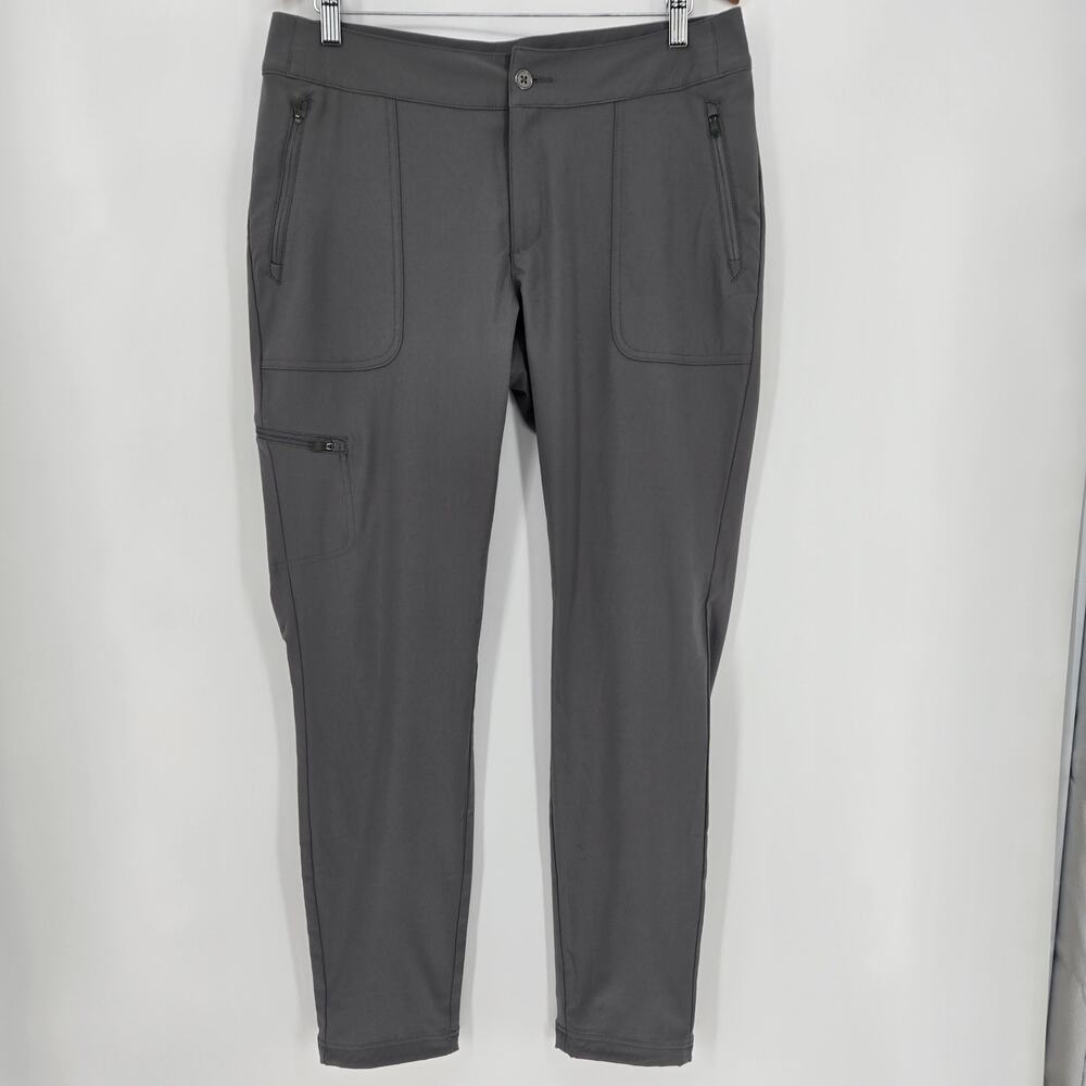 Columbia Women’s Gray Stretch Hiking Pants Trail Outdoor Size 12